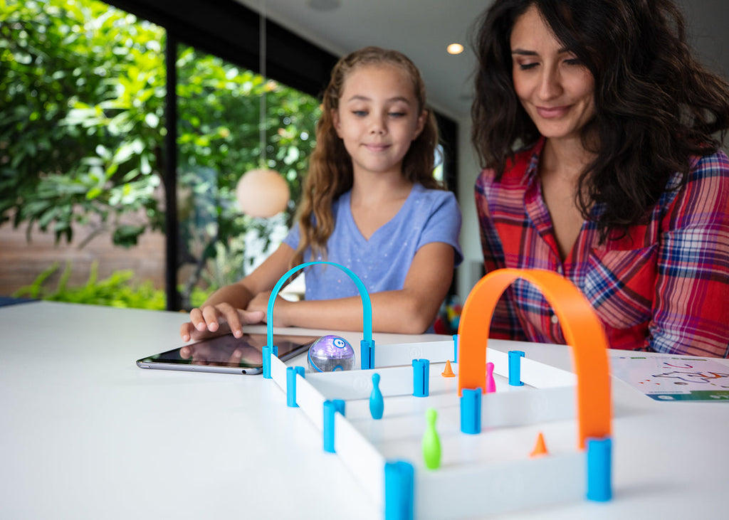 Sphero Mini Activity Kit used in a maze activity