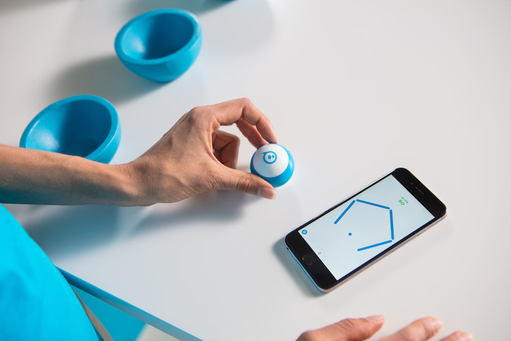 Sphero Mini robotic ball controlled with smartphone