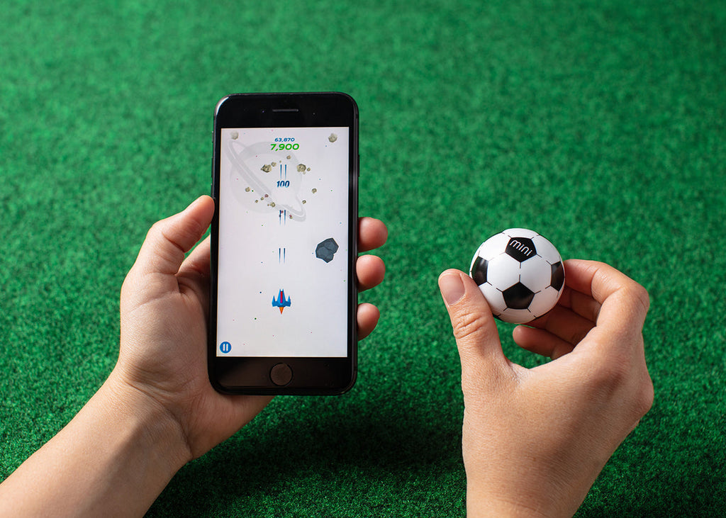 Sphero Mini Soccer used with mobile app