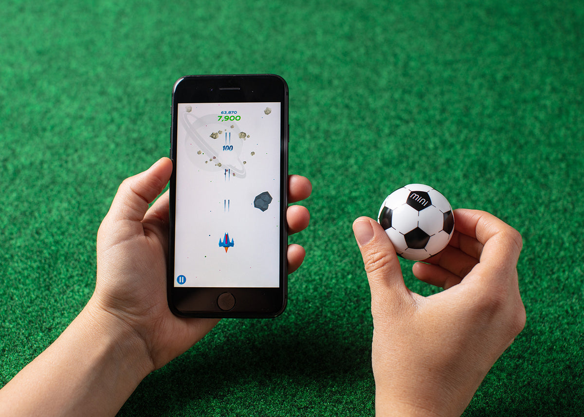 Sphero Mini Soccer used with mobile app