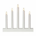 Star Trading Inez 5-arm white Advent candlestick