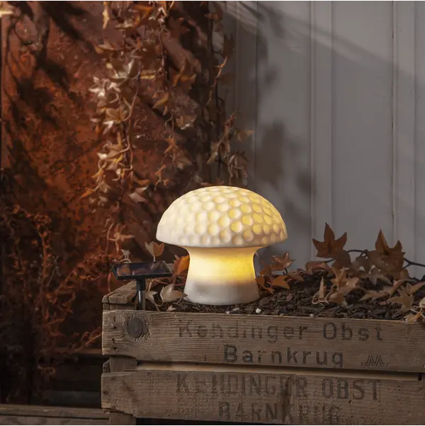 Star Trading Sandy 482-86 solar mushroom detail