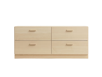 String Furniture Relief – Low Ash Chest of Drawers