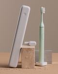 SURI 2.0 electric toothbrush set in Winter Fern