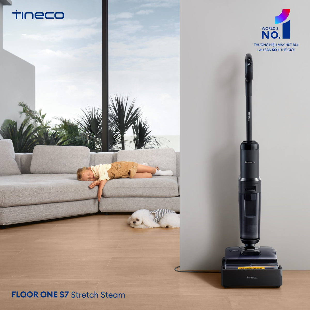 Tineco FLOOR ONE S7 Stretch Steam floor washer