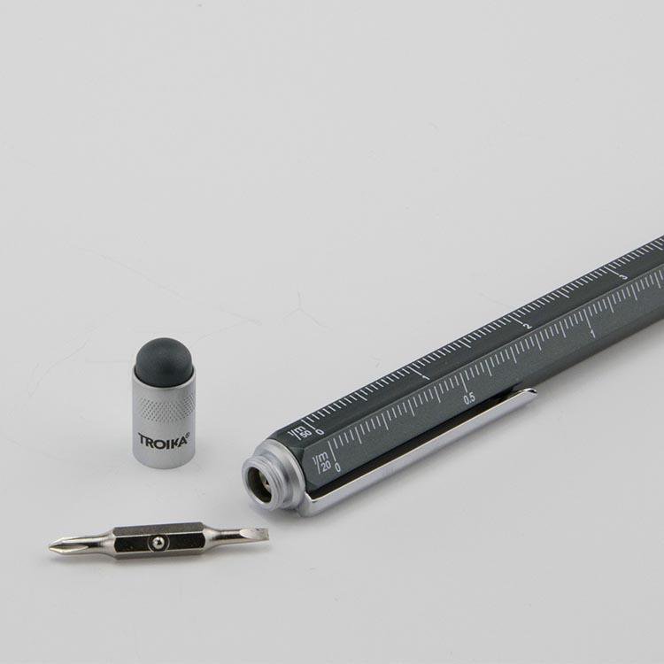 Troika CONSTRUCTION multitasking pen with screwdriver insert