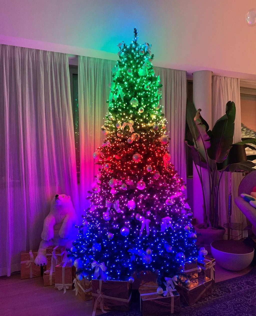 Twinkly Strings smart LED Christmas tree lifestyle