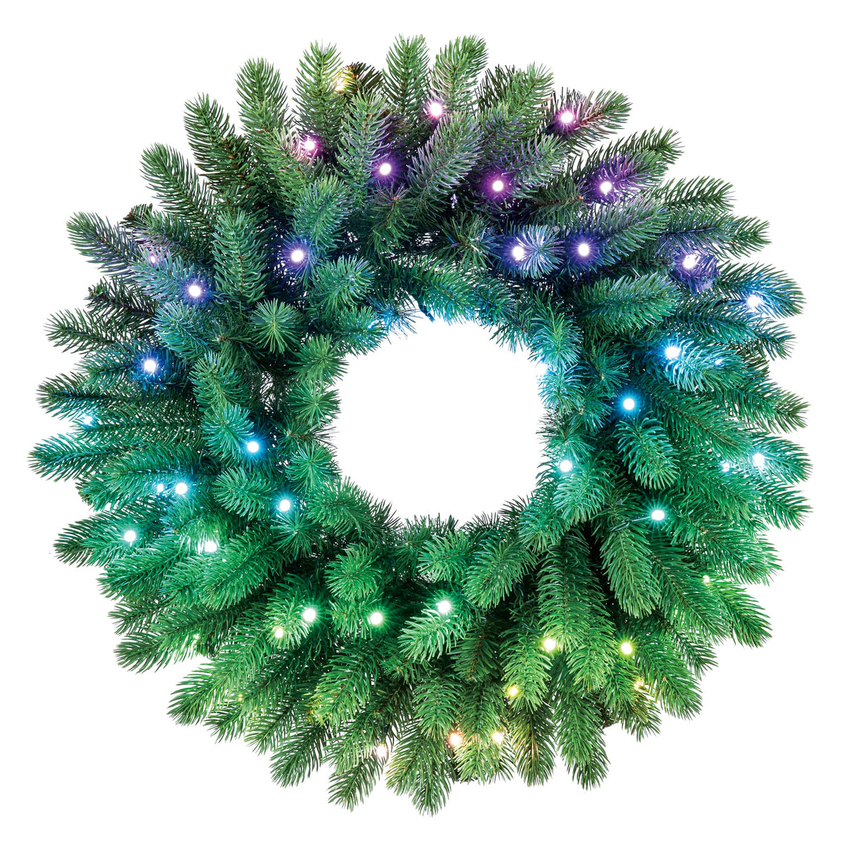 Twinkly Pre-lit Wreath smart RGB Christmas wreath