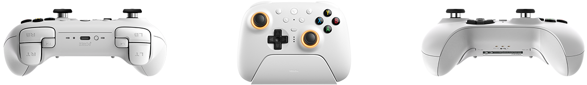 8BitDo Ultimate 2 Wireless Controller white