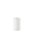Uyuni Outdoor Pillar Candle 8.4 x 15 cm white