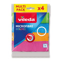 Vileda Microfibre Colours cleaning cloth set